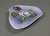 Italian Murano Tutti Frutti Freeform Art Glass Bowl Mid Century Italian 10 Inches For Sale - Image 3 of 9
