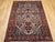 Antique Persian Bakhtiari Bibibaft Rug, Hand-Knotted Wool, The Tree of Life Pattern, Tan & Red, 5x7 For Sale - Image 10 of 18