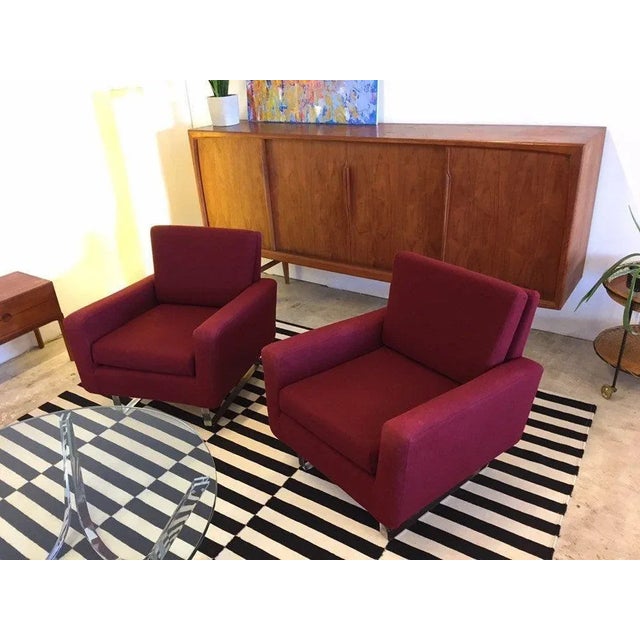 Set of Teak Lounge Chairs by Florence Knoll, 1960s For Sale - Image 12 of 15