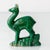Art Deco Saint-Clément Emerald Green Ceramic Deer Sculpture by Charles Lemanceau, France, 1930s For Sale - Image 10 of 10