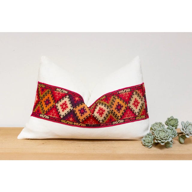 Textile Noor Antique Lakai Tribe Linen Pillow For Sale - Image 7 of 7