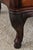 Vintage French Style Bow Front 5 Drawer Inlaid Walnut Chest For Sale - Image 16 of 18
