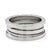 2020s Bvlgari 18ct White Gold B.Zero1 3 Band Ring 10.61g, Size 8.5 For Sale - Image 5 of 9