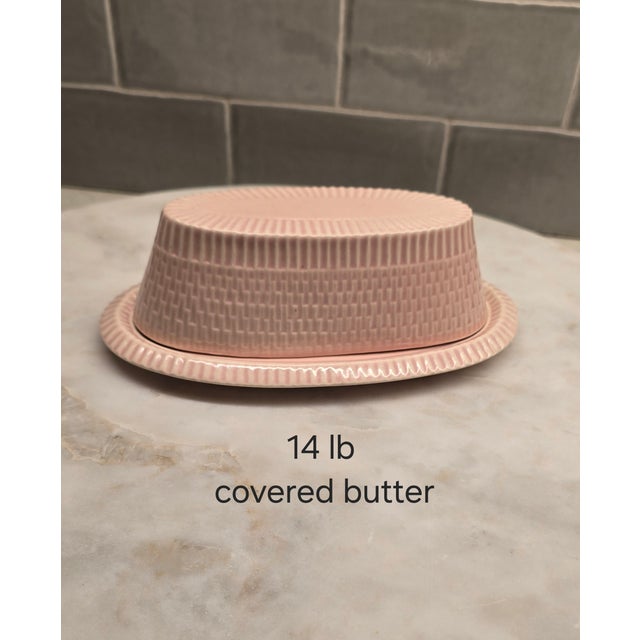 White 1950s Mid Century Modern Red Wing Pink Spice Collection - 53 pieces For Sale - Image 8 of 18