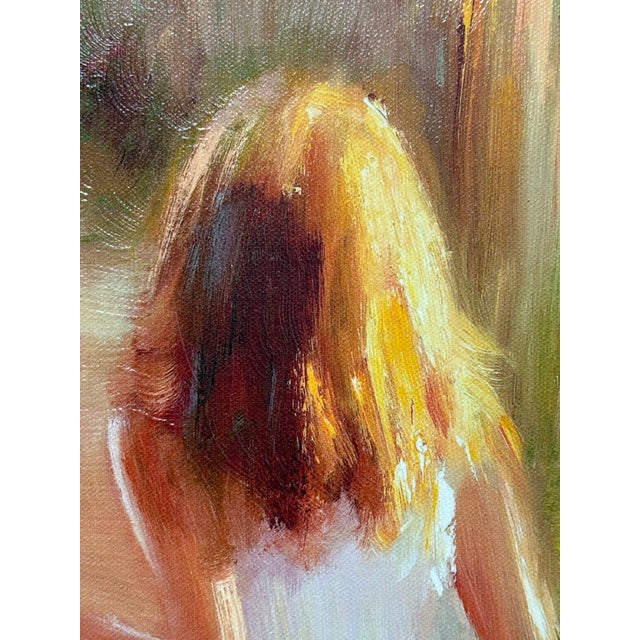 Prestige Arts "Summer Stroll" Giclee Print, Framed For Sale In San Francisco - Image 6 of 12