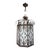 1920s Spanish Revival Wrought Iron Lantern Chandelier For Sale