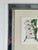 Hollywood Regency Vintage Trowbridge Custom Framed Botanical Print “Gladiolus × Willmoreanus” After Louis Van Houtte (1810–1876) For Sale - Image 3 of 9