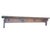 Wood Vintage Farmhouse English Cottage Wooden Wall Shelf With Peg Hooks For Sale - Image 7 of 17