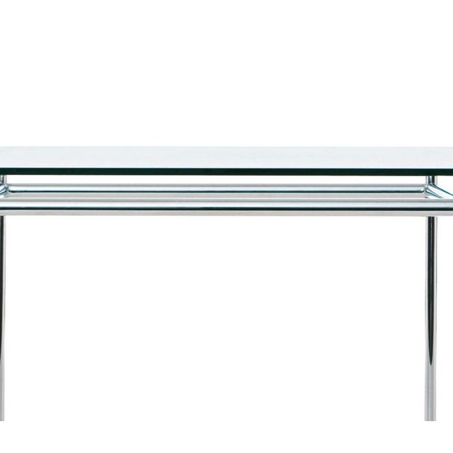 Glass LC2 Table by Le Corbusier for Cassina For Sale - Image 7 of 10