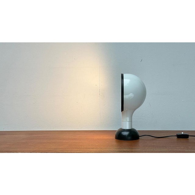 Vintage Space Age Italian Model Drive Tavolo Table Lamp by Adalberto Dal Lago & Adam Thiani for Francesconi, 1970s For Sale - Image 6 of 18