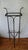 Late 20th Century Late 20th Century Unique Tall Hand Forged Iron Pedestal With Glass Top For Sale - Image 5 of 10