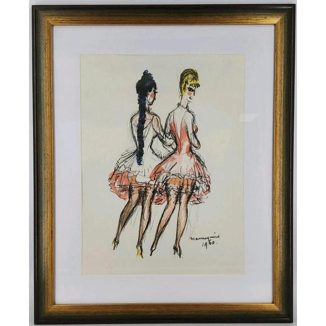 Kees Van Dongen, The Mannequins, Lithograph, Framed For Sale - Image 5 of 5