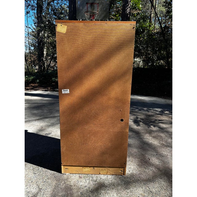 Bassett Furniture Late 20th Century Hardwood Bookshelf For Sale - Image 4 of 5