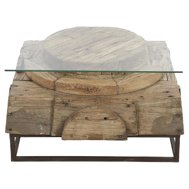 Industrial Coffee Table, 1920s For Sale