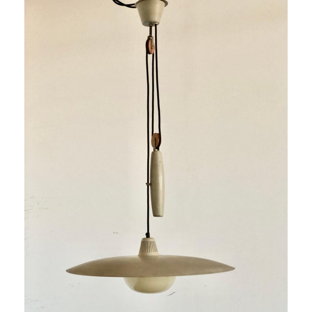 1960s Bergboms Scandinavian Large Pendant For Sale - Image 10 of 10