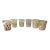 2000s "Murrisa Murano Glass" Glasses- Set of 6 For Sale