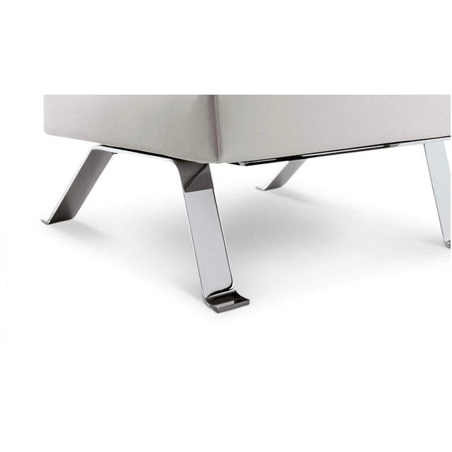 Ombra Armchair with Steel Frame by Charlotte Perriand For Sale - Image 10 of 12