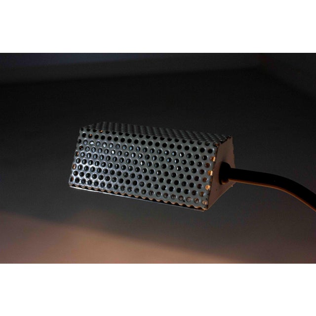 1950s Functionalist Geometrical Desk Lamp, France, 1950s For Sale - Image 5 of 13