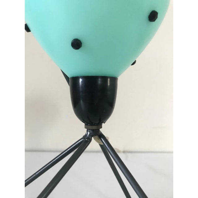 Metal Atomic Age Tripod Lamp, 1960s For Sale - Image 7 of 11