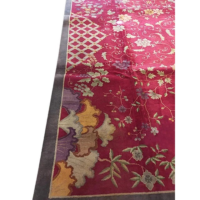 1920s Chinese Art Deco Carpet ( 9' x 11'8" - 275 x 355 )