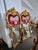Make a bold statement with this stunning Baroque Rococo wall mirror, designed to bring timeless French elegance and...