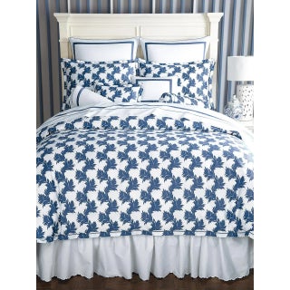 Newberry Duvet Cover Navy in Twin For Sale