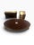 Late 20th Century Vintage Stylebuilt Hollywood Regency Gilt Tassel 3-Piece Bathroom Vanity Set For Sale - Image 5 of 15