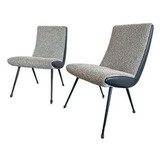 1950s Attributed to Pierre Paulin Chairs (Pair) Model Cm145 For Sale