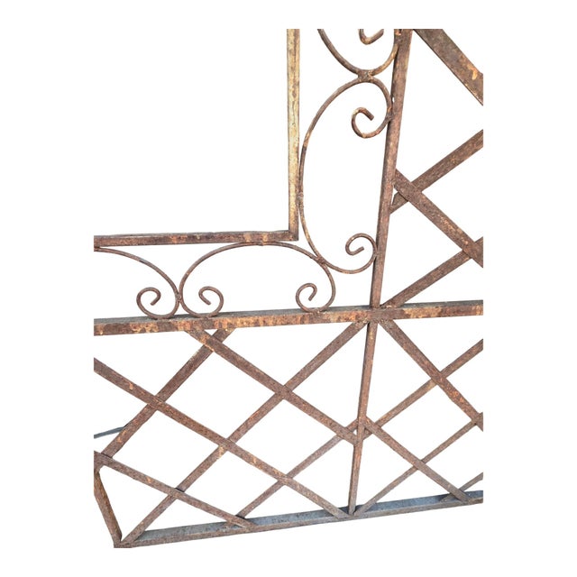 Wrought Iron Loggia Panels (2) For Sale - Image 12 of 12