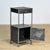 Vintage Iron Nightstand, 1920 For Sale - Image 4 of 11