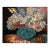 Unknown, Chinese Large Modernist Color Painting Asian Dragon Vase, Flowers Textured Paint For Sale