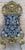 1930s Italian Rococo Style Giltwood Chair with Rich Blue Damask Upholstery For Sale - Image 9 of 18