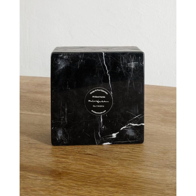 Poul Kjærholm Black PK Bowl in Granite by Poul Kjærholm For Sale - Image 4 of 5