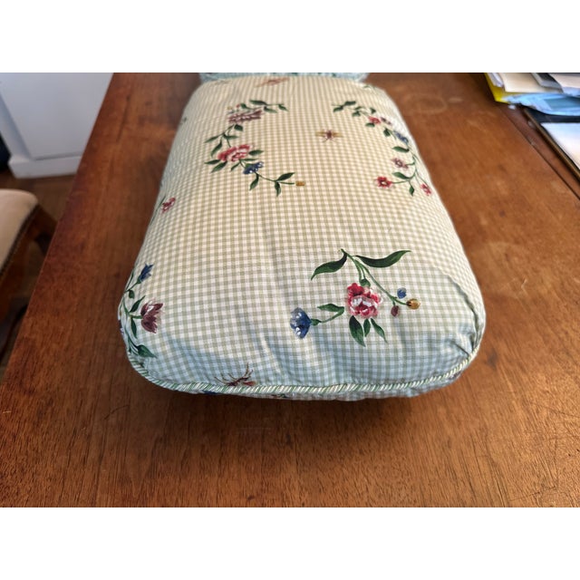 Late 20th Century Late 20th Century Vintage Silk Lumbar Pillows For Sale - Image 5 of 9