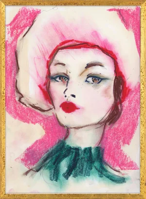 Amelia Art Print - Framed