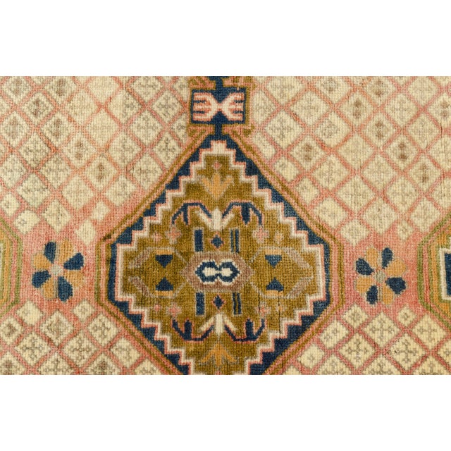 Mid 20th Century Small Anatolian Decorative Rug For Sale - Image 4 of 10