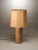 Sand large sonora linen table lamp by nassi dimensions: w 40 x d 40 x h 73 cm. Materials: lampshade: coated iron, warm...
