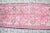Tribal Vintage Faded Pink Hallway Runner For Sale - Image 3 of 11