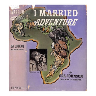 "I Married Adventure" 1940 Johnson, Osa For Sale