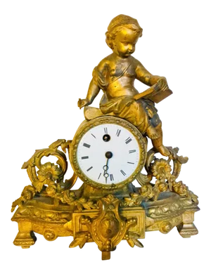 Victorian Ormolu Mantel Clock