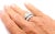 Bulgari Serpenti Viper White Gold Diamond Band Ring, Size 6.5 For Sale - Image 10 of 10