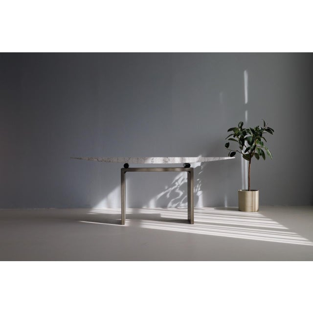 Stone Sculptural Console Table by Danilo Silvestrin, 1980s For Sale - Image 7 of 10