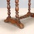 Brown Walnut Worktable, Italy, Late 19th Century For Sale - Image 8 of 11