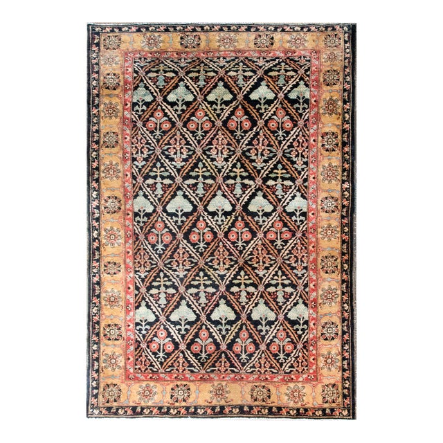 Mid 20th Century Indian Heriz Rug For Sale