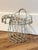 • Material: Wrought or bent iron wire construction with an open-weave or slatted design. • Style: Farmhouse, French...