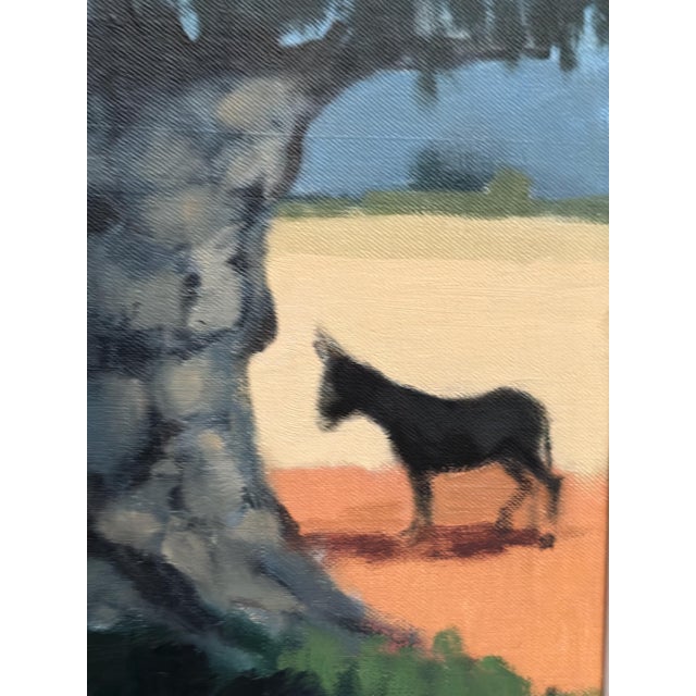 Stig Wernheden, Shepherd, 1960s, Oil Painting on Canvas, Framed For Sale - Image 4 of 11