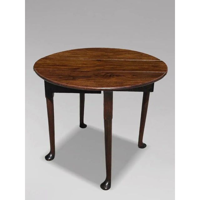 George II Mahogany Leaf Table, 1760s For Sale - Image 6 of 6