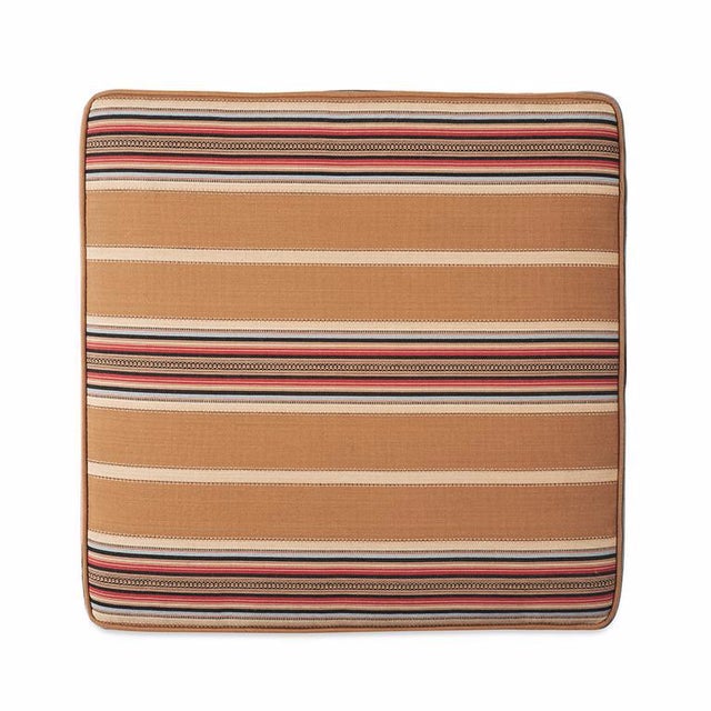 Southwestern Striped Square Floor Pillow Chairish