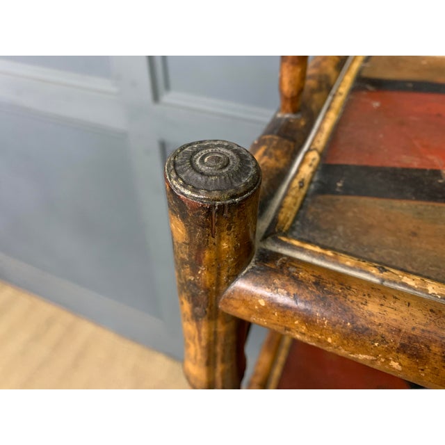 Late 19th Century Victorian Bamboo Canterbury Whatnot, 1885 For Sale - Image 5 of 14