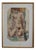 Jules Schyl, Nude Study, Pastel Drawing, 1943, Framed For Sale